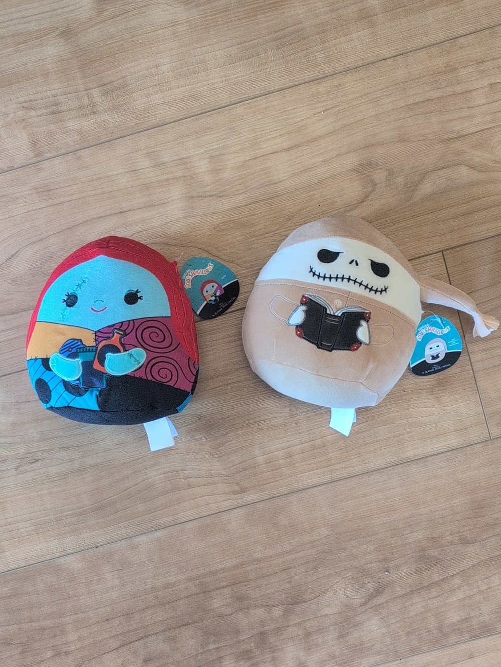 Nightmare Before Christmas Jack And Sally Squishmallows